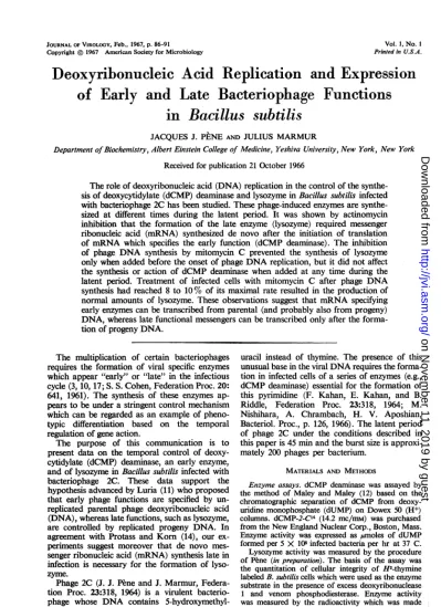 Top PDF Structure of Bacillus subtilis Bacteriophage φ25 and φ25