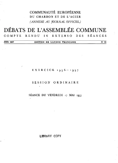 D Bats De L Assembl E Commune Compte Rendu In Extenso Des S Ances No