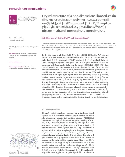 Catena Poly Dibromozinc Ii M 1 2 Bis 4 Pyridyl Ethane A One Dimensional Coordination Polymer