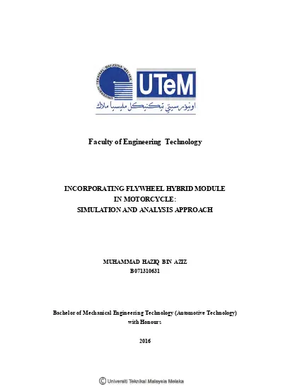 Design and analyze of flywheel plate for flywheel hybrid module