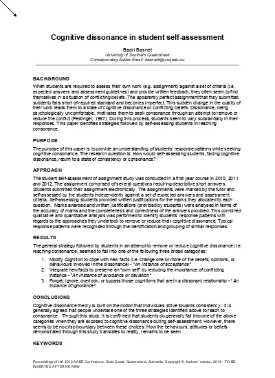 The Use Of An Open Case Study Coursework Assessment And Self Evaluation Approach To Improve Student Learning