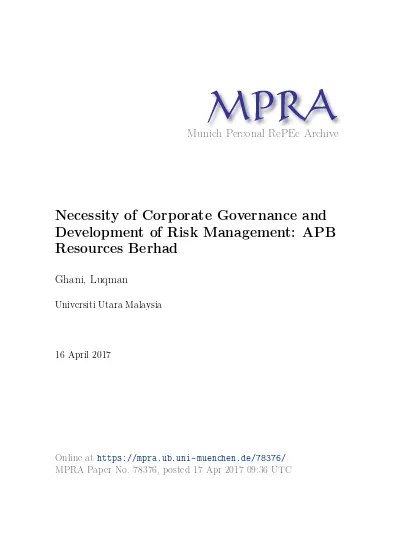 Top Pdf Risk Management And Corporate Governance 1library