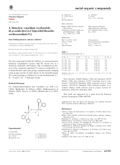Di M Methoxido M Oxido Bis Triphenylantimony V Methanol Disolvate