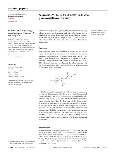 Top Pdf Methyl 2 3 4 Tri O Acetyl 1 Azido 1 Deoxy B D Glucopyranuronate At 100 K 1library