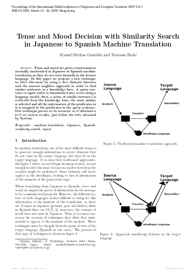 Using A Support Vector Machine For Japanese To English Translation Of Tense Aspect And Modality