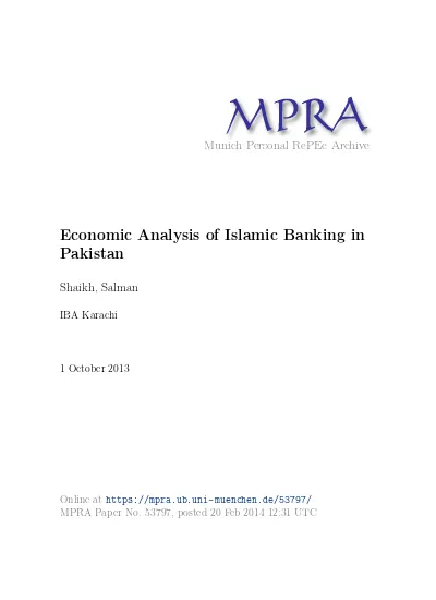 Role of Islamic banks in economic development