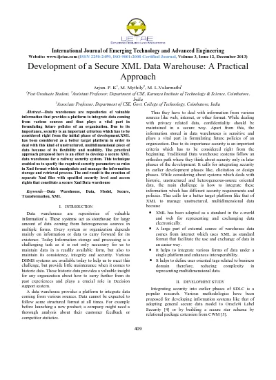 Towards Secure Xml Document With Usage Control