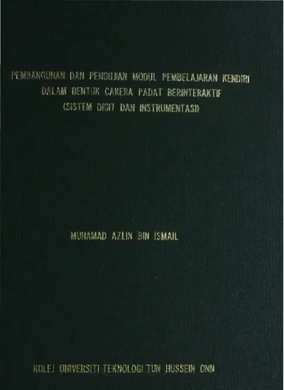 Top Pdf Pengaplikasian Pembelajaran Terarah Kendiri Dalam Subjek Percukaian 1library