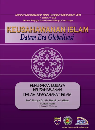 Analisis Gender Dalam Budaya Konsumerisme Semasa Menurut Perspektif Hukum Islam