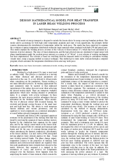 Mathematical Model And Analysis Of A Laminated Beam With Shear