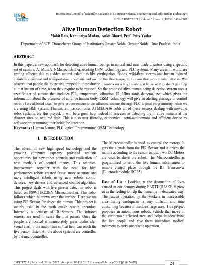 Top PDF Human Detection And Following Robot - 1Library