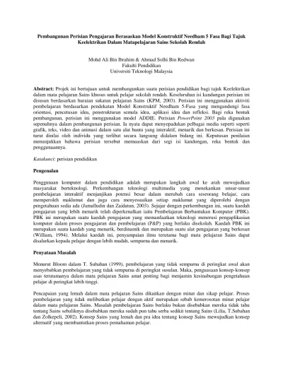 Top Pdf Masalah Pembelajaran Pelajar Sekolah Menengah Dalam Mata Pelajaran Sains Tingkatan 2 Tajuk Fotosintesis 1library