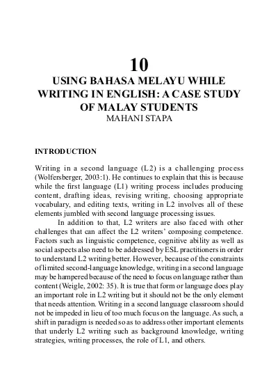 Top Pdf The Morphological Analysis Of Bahasa Malaysia 1library