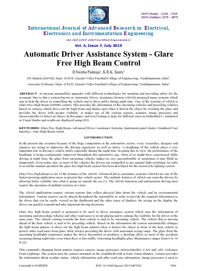 Top Pdf Advanced Driver Assistance System Adas 1library