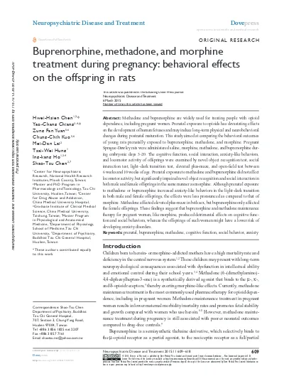 Buprenorphine vs methadone treatment: A review of evidence in both 