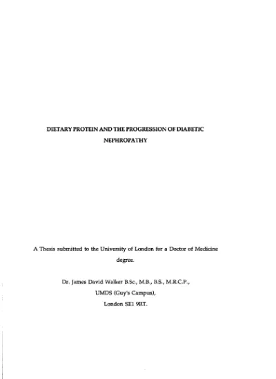 THESIS FOR THE DEGREE OF DOCTOR OF PHILOSOPHY (PhD)