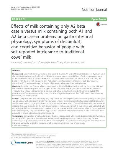 Comparative Study On Milk Casein Assay Methods