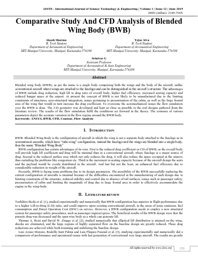 Aerodynamics Of Variable Geometry Wing Body Combinations