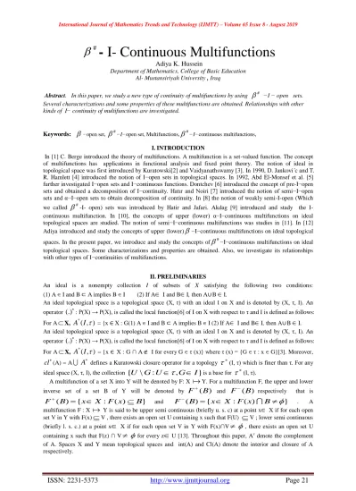 Top Pdf Upper And Lower Semi Strong Na Continuous Multifunctions 1library