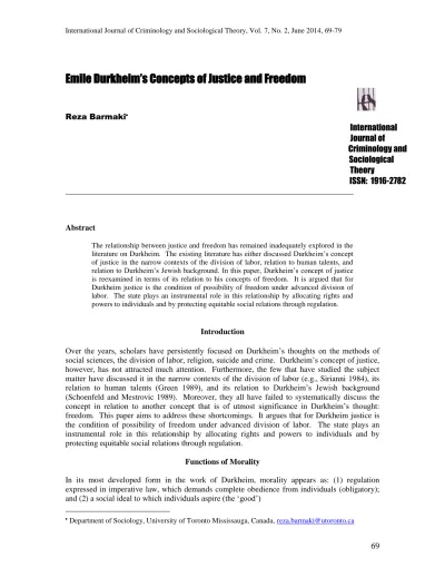 Top Pdf Emile Durkheim 1library