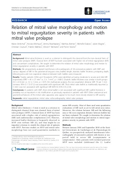 The Structural Impact Of Aortic Valve Replacement On Mitral Regurgitation