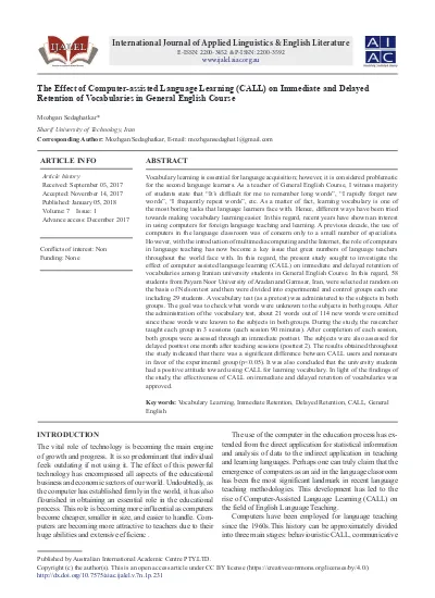 Computer Assisted Language Learning Call Pedagogical Pros And Cons