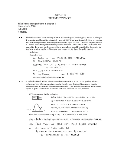 Me Thermodynamics I