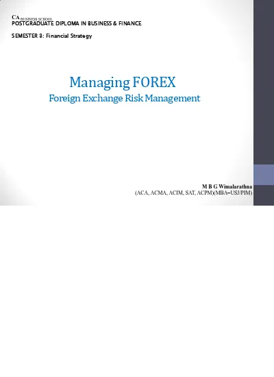 Top Pdf Forex And Risk Management 1library