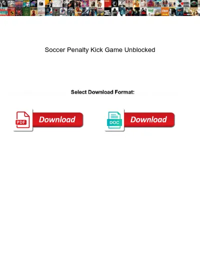 Soccer Penalty Kick Game Unblocked