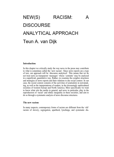 Mengulik Akar Kritis Dalam Analisis Wacana Kritis Dan Implementasinya Terhadap Teks Berita Exploring Critical Roots In Critical Discourse Analysis And Its Implementation On News Text