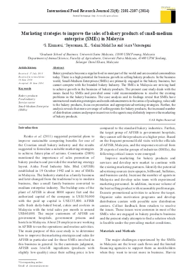 Impacts Of Marketing Mix Strategy To Small And Medium Enterprises 