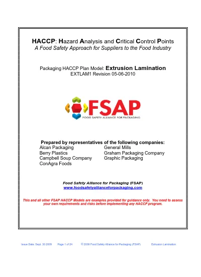 The Implementation Of Hazard Analysis Critical Control Point Haccp In Small And Medium Malaysian Food Industries Context For Better Business Performance