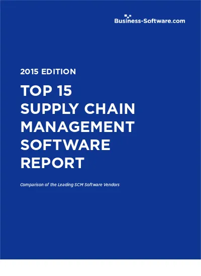 2015 EDITION TOP 15 SUPPLY CHAIN MANAGEMENT SOFTWARE REPORT