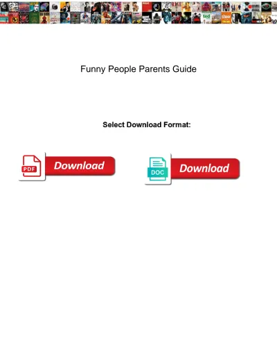 Funny People Parents Guide